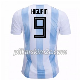 Koszulka Argentyna Higuain 9 Główna Mistrzostwa Świata 2018 - Koszulki Piłkarskie